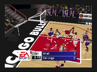 NBA Live 99 (USA) (En,Fr,De,Es,It) In game screenshot